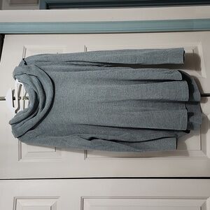 Barefoot Dreams Light Gray Cowl Neck Women's Sweater